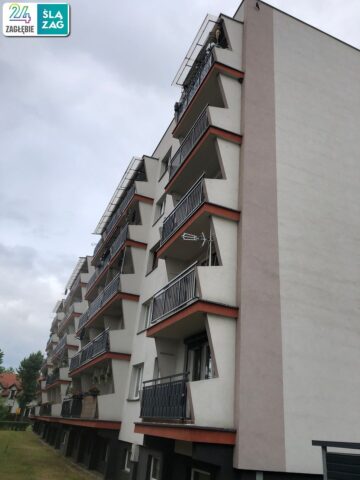 Czeladź-Piaski. Bloki przy ulicy Krakowskiej. 9 czerwca 2025. Czeladź-Piaski. Bloki przy ulicy Krakowskiej. 9 czerwca 2025.