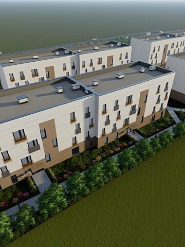 Dabrowa Górnicza-Gołonóg-Podlesie. Wizualizacja planowanego osiedla. Wrzesień 2025. Dabrowa Górnicza-Gołonóg-Podlesie. Wizualizacja planowanego osiedla. Wrzesień 2025.