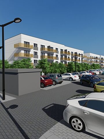 Dabrowa Górnicza-Gołonóg-Podlesie. Wizualizacja planowanego osiedla. Wrzesień 2025. Dabrowa Górnicza-Gołonóg-Podlesie. Wizualizacja planowanego osiedla. Wrzesień 2025.