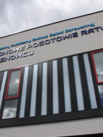Nowa siedziba Rejonowego Pogotowia Ratunkowego w Sosnowcu Nowa siedziba Rejonowego Pogotowia Ratunkowego w Sosnowcu