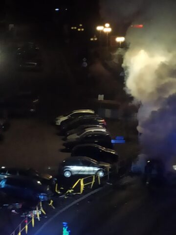 Poscig pozar aut Witczaka Bytom 1 Poscig pozar aut Witczaka Bytom 1