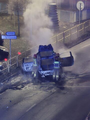 Poscig pozar aut Witczaka Bytom 1 Poscig pozar aut Witczaka Bytom 1