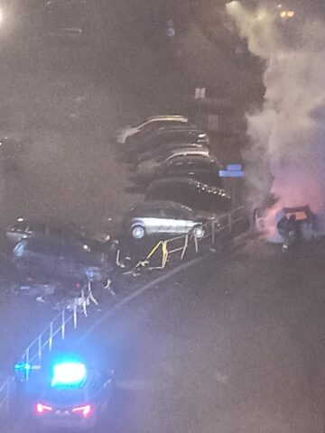 Poscig pozar aut Witczaka Bytom 6 Poscig pozar aut Witczaka Bytom 6