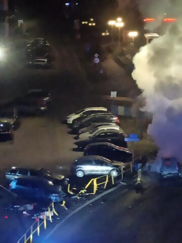 Poscig pozar aut Witczaka Bytom 7 Poscig pozar aut Witczaka Bytom 7