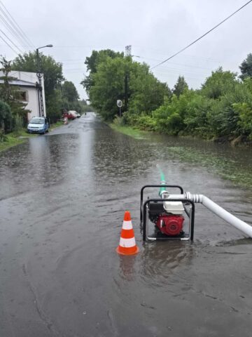 Podtopienia po nawałnicach w powiecie będzińskim. 28 lipca 2025. Podtopienia po nawałnicach w powiecie będzińskim. 28 lipca 2025.