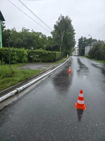 Podtopienia po nawałnicach w powiecie będzińskim. 28 lipca 2025. Podtopienia po nawałnicach w powiecie będzińskim. 28 lipca 2025.