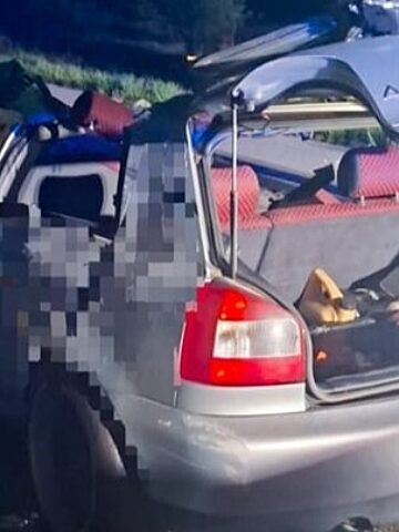 Sączów, powiat będziński. Śmiertelny wypadek na DK78. 1 maja 2025. Sączów, powiat będziński. Śmiertelny wypadek na DK78. 1 maja 2025.