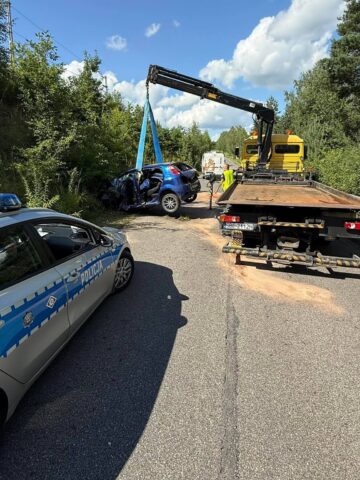 Sławków. Ul. Okradzionowska. Wypadek dwóch pojazdów. 6 sierpnia 2025. Sławków. Ul. Okradzionowska. Wypadek dwóch pojazdów. 6 sierpnia 2025.