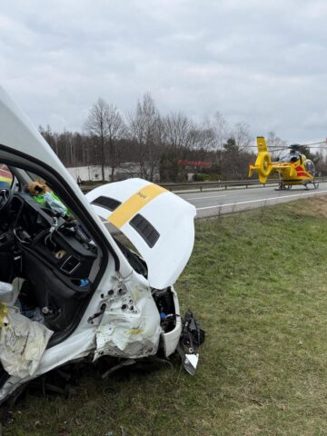 Sławków. Wypadek na DK94. 31 marca 2025. Sławków. Wypadek na DK94. 31 marca 2025.