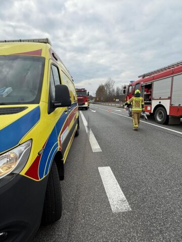 Sławków. Wypadek na DK94. 31 marca 2025. Sławków. Wypadek na DK94. 31 marca 2025.