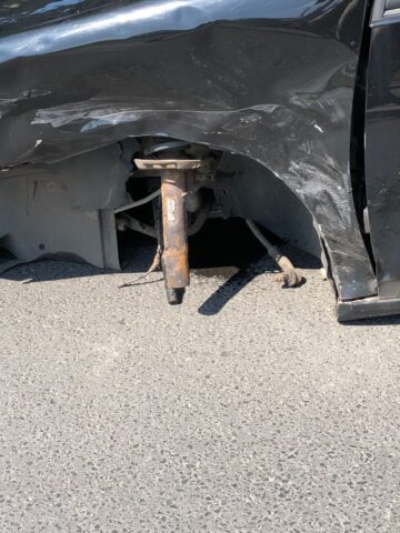 Sosnowiec-Dańdowka. Wypadek przy ulicy gen. Władysława Andersa. 14 czerwca 2025. Sosnowiec-Dańdowka. Wypadek przy ulicy gen. Władysława Andersa. 14 czerwca 2025.