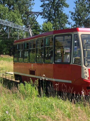 Sosnowiec-Kazimierz. Pętla tramwajowa. 5 lipca 2025. Sosnowiec-Kazimierz. Pętla tramwajowa. 5 lipca 2025.