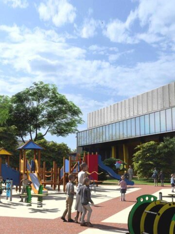 Sosnowiec. „Kazimierz OdNowa” – wizualizacja. Październik 2024. Sosnowiec. „Kazimierz OdNowa” – wizualizacja. Październik 2024.
