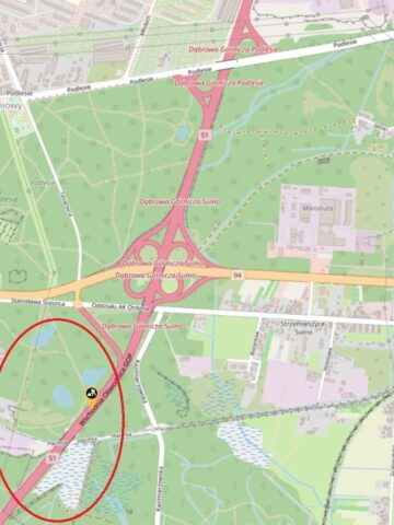 Sosnowiec. Droga ekspresowa S1. Wypadek z 24 kwietnia 2025 roku. Mapa. Sosnowiec. Droga ekspresowa S1. Wypadek z 24 kwietnia 2025 roku. Mapa.