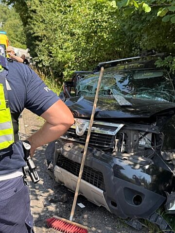 Wypadek Maczkowska Sosnowiec 2 Wypadek Maczkowska Sosnowiec 2
