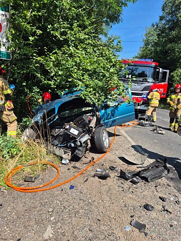 Wypadek Maczkowska/Wileńska Sosnowiec Wypadek Maczkowska/Wileńska Sosnowiec