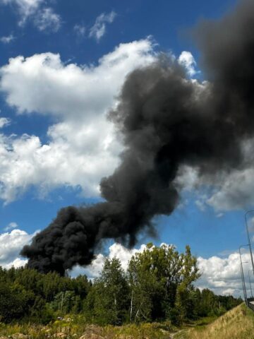 Pozar dabrowa gornicza 01 Pozar dabrowa gornicza 01