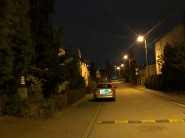 Wstrząsająca zbrodnia ukarana. Wyrok dla mordercy rodziców Sosnowiec-Środula. Ulica Wapienna nocą. 9 lutego 2025.