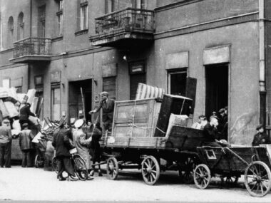 82. rocznica likwidacji żydowskiego getta w Będzinie Będzin. Getto dla Żydów. Likwidacja. Rok 1943.