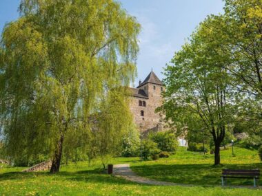 Będzin. Wzgórze Zamkowe z Zamkiem. Kwiecień 2025. Będzin. Wzgórze Zamkowe z Zamkiem. Kwiecień 2025.