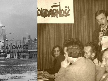 45 lat temu zawarto Porozumienie Katowickie. W… Dąbrowie G. Dąbrowa Górnicza. Huta Katowice. Lata 1972-1976 + Porozumienie Katowickie – negocjacje i podpisanie, 11 września 1980.