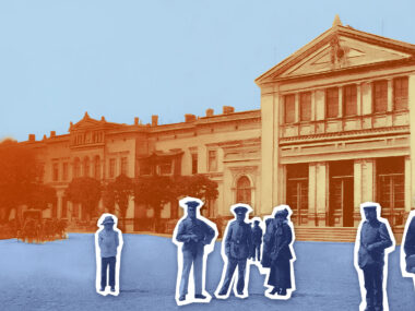 Stacja: Sosnowiec Główny. Miasto na nasypie kolejowym Dworzec Sosnowiec archiwalne