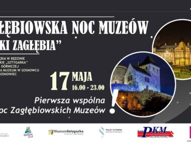 I Zagłębiowska Noc Muzeów „Smaki Zagłębia” 2025. Plakat. 17 maja 2025. I Zagłębiowska Noc Muzeów „Smaki Zagłębia” 2025. Plakat. 17 maja 2025.