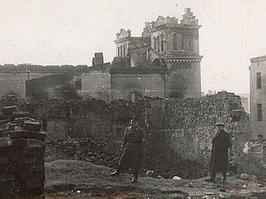 Ruiny synagogi bedzin Ruiny synagogi bedzin