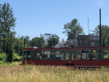 Sosnowiec-Kazimierz. Pętla tramwajowa. 5 lipca 2025.