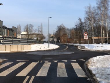 TOP 5 – 2025. Przegląd najważniejszych inwestycji w Zagłębiu Sosnowiec. Rondo oraz nowy łącznik drogowy między Starym Sosnowcem a Pogonią. Ulice: Wiązowa, Grabowa i Gospodarcza. 15 stycznia 2026.