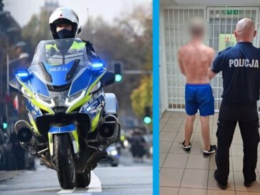Pijany bez „prawka” spychał policjantów z drogi… motorowerem Złożeniec (gmina Pilica, powiat zawierciański). Pijany na motorowerze próbował zepchnąć z drogi policjantów. 7 sierpnia 2025.